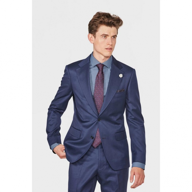 Gils Dayton Slim Fit Donkerblauw